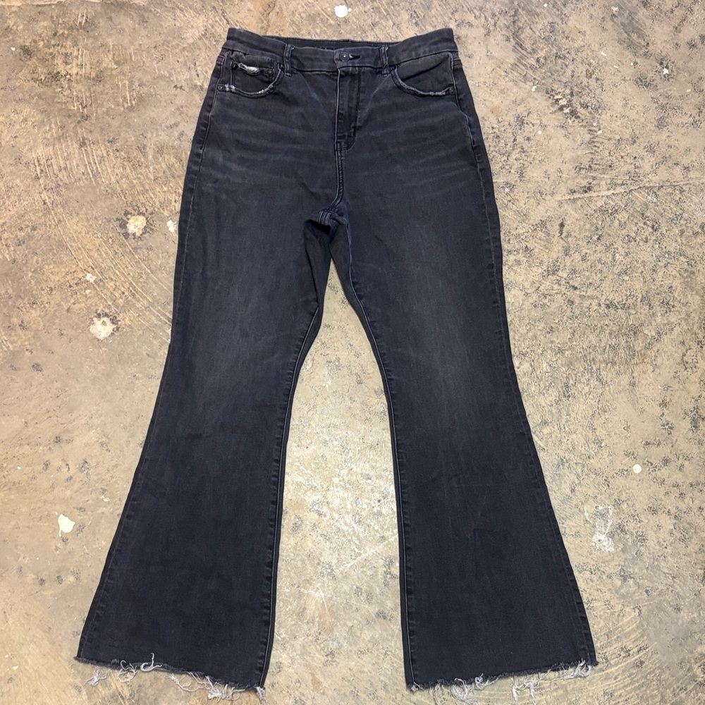 American Eagle Curvy Super High Waisted Flare size 10 short